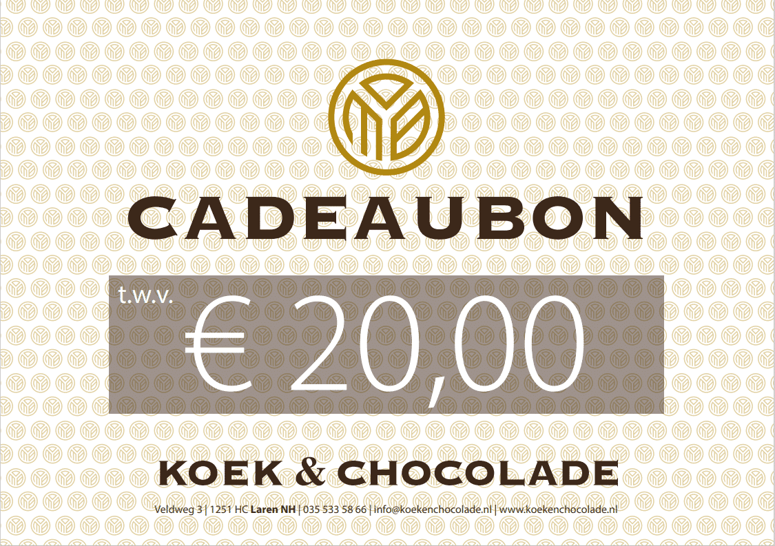 Cadeaubon - Koek Chocolade