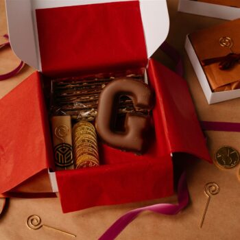 Sint geschenkdoos Wie zoet is krijgt lekkers