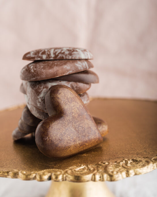 Chocolade hartjes